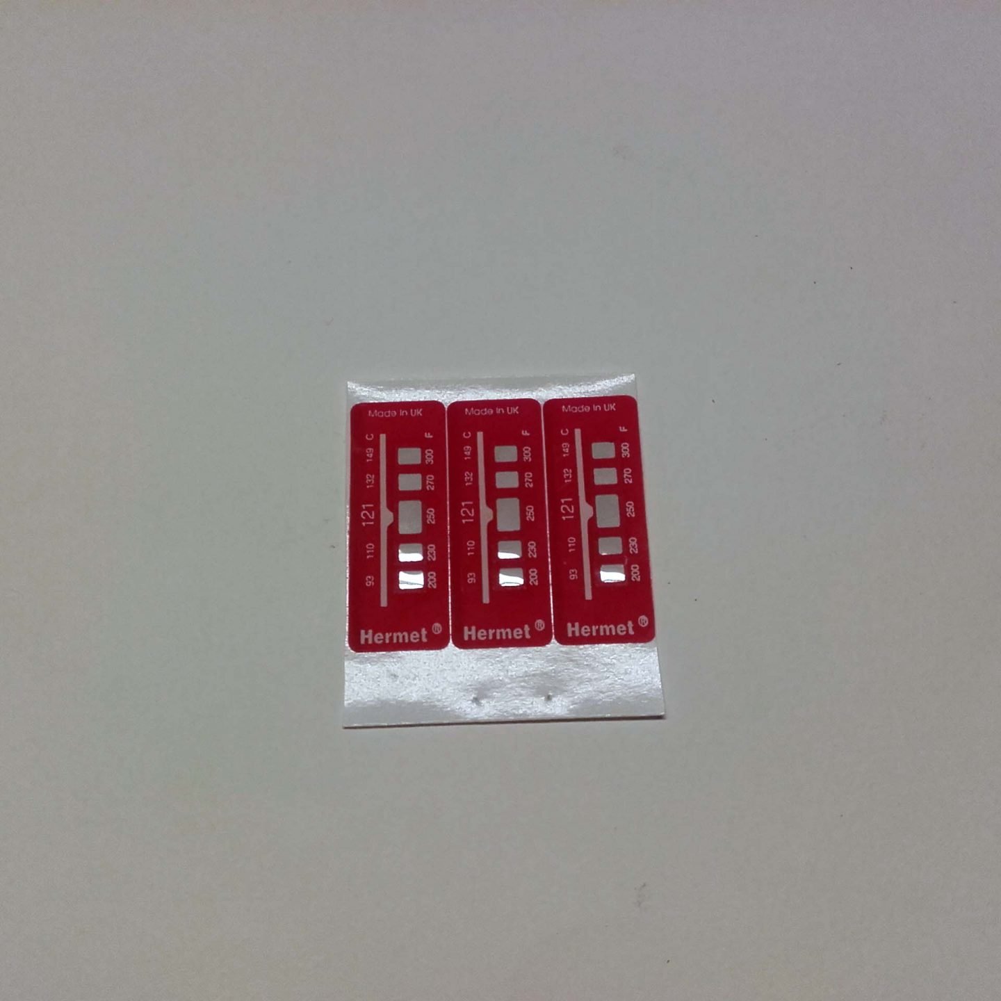 Temperature label for sale